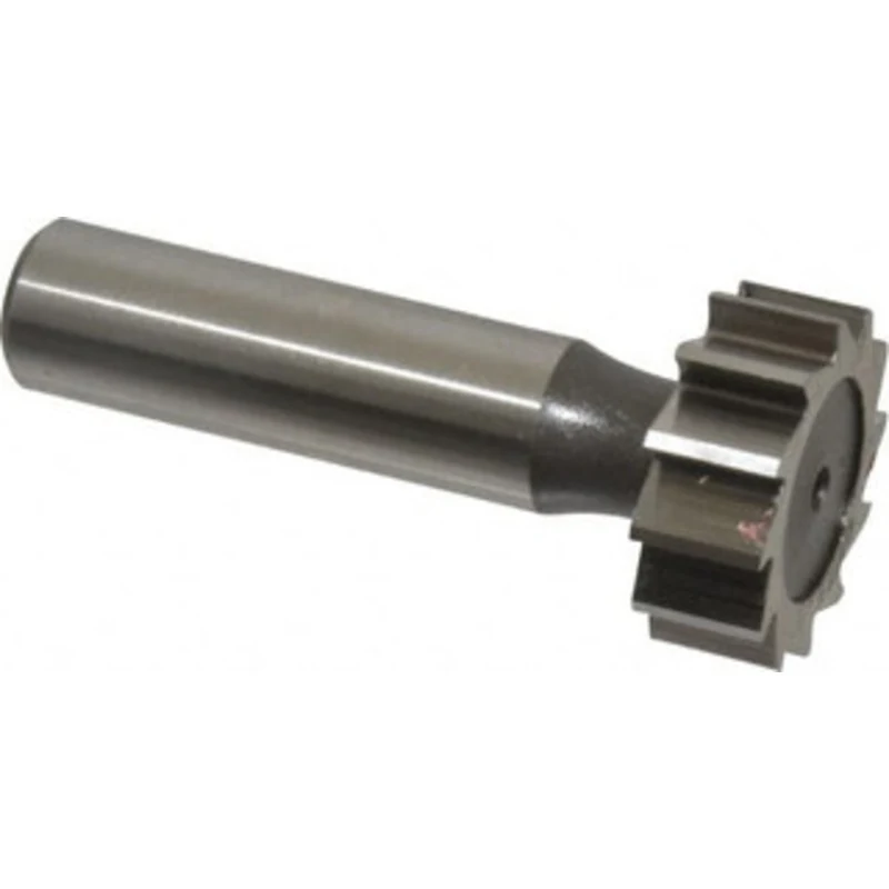 KEO ANSI 1208 (Old Std # 152) 1 Cut Diam, 3/8 Cut Width, 1/2 Shank, Straight-Tooth Woodruff Keyseat Cutter High Speed...
